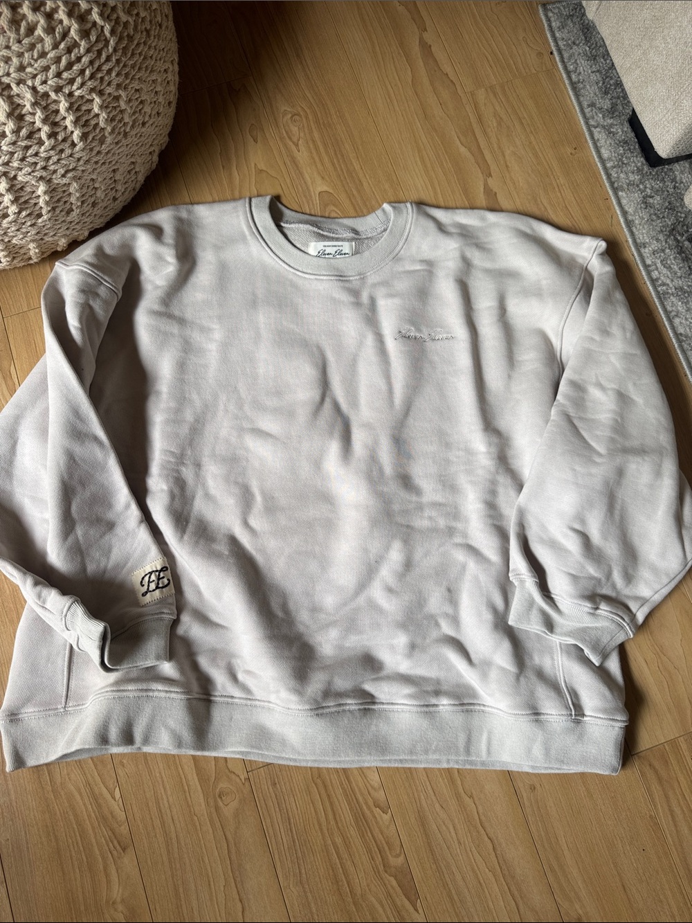 Eleven Eleven Oversized Crew Sweatshirt